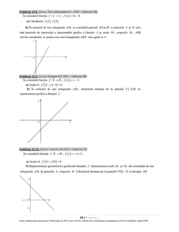 culegere evaluarea nationala matematica