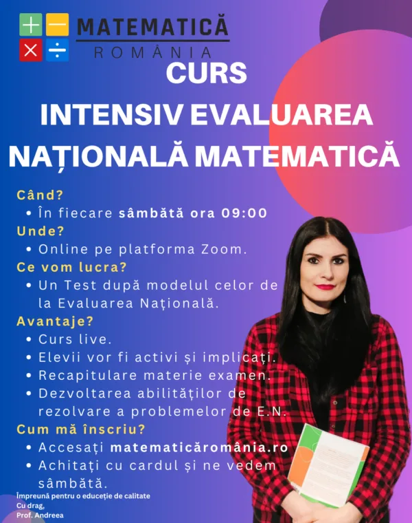 Curs matematica Evaluarea Nationala